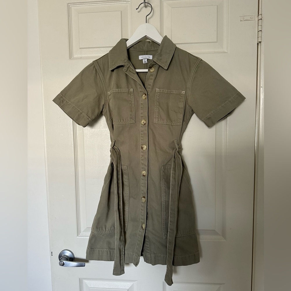 Denim Dress from Topshop
